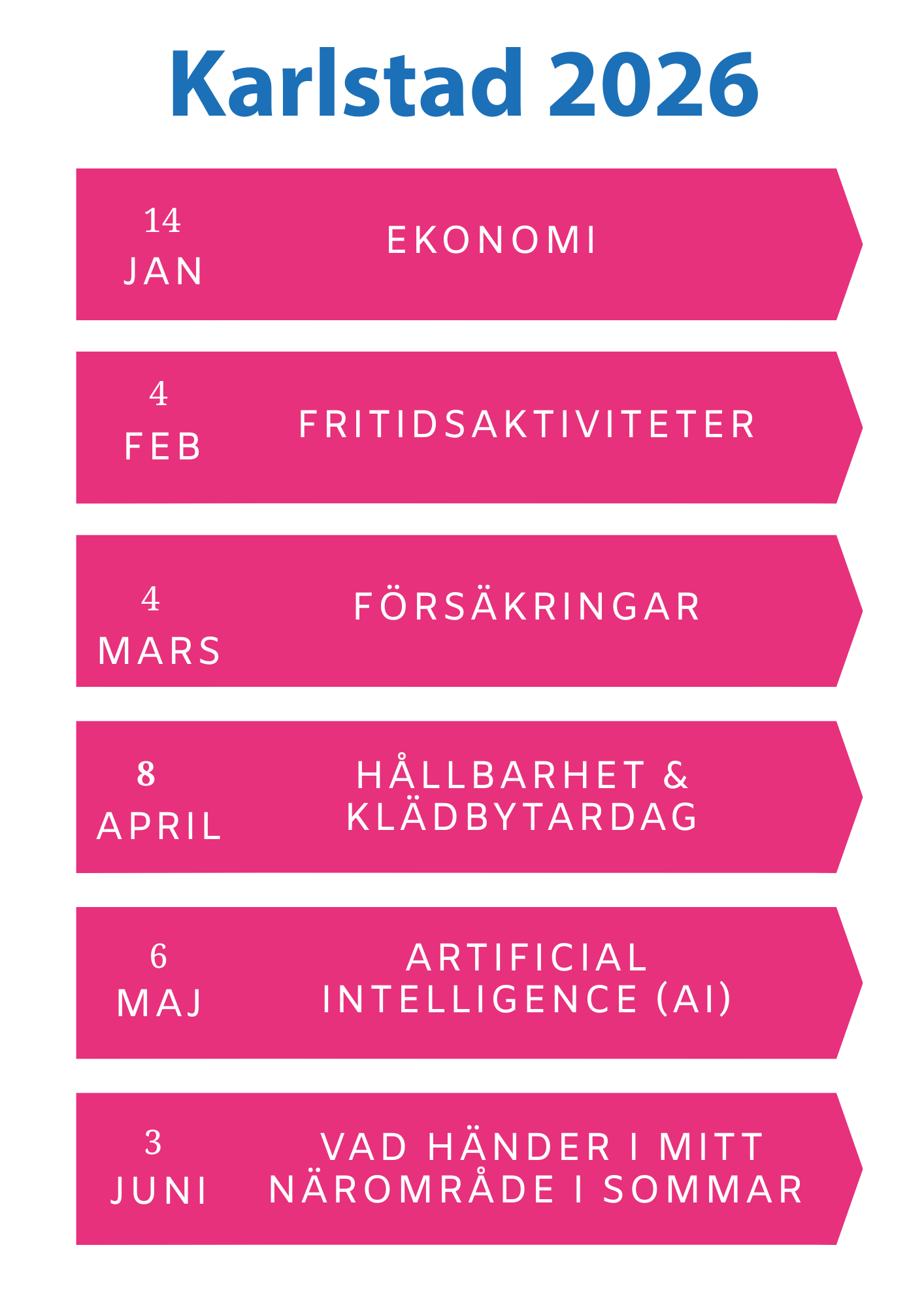Karlstad Sponsorpaket 1-2-1 Karlstad Sponsorpaket 1-2-1